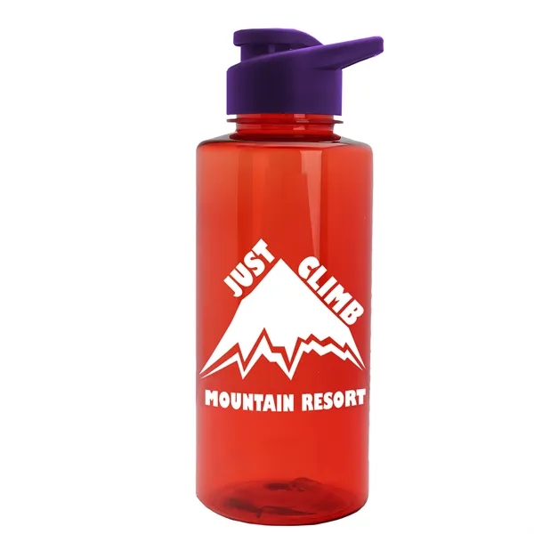 Mountaineer 36 oz. Sports Bottle with Drink-Thru Lid. Molded with food-safe,... from ASI 40480 Koozie Group