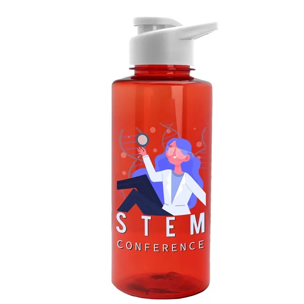 Mountaineer 36 oz. Sports Bottle with Drink-Thru Lid. Molded with food-safe,... from ASI 40480 Koozie Group