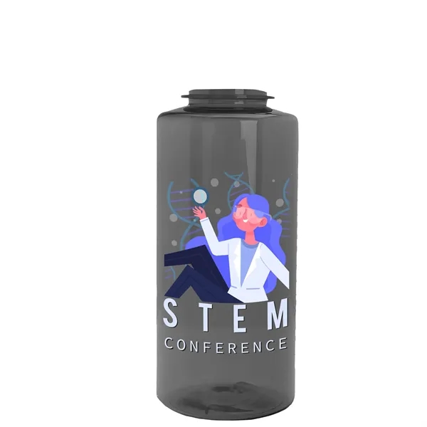 Mountaineer 36 oz. Sports Bottle with Drink-Thru Lid. Molded with food-safe,... from ASI 40480 Koozie Group