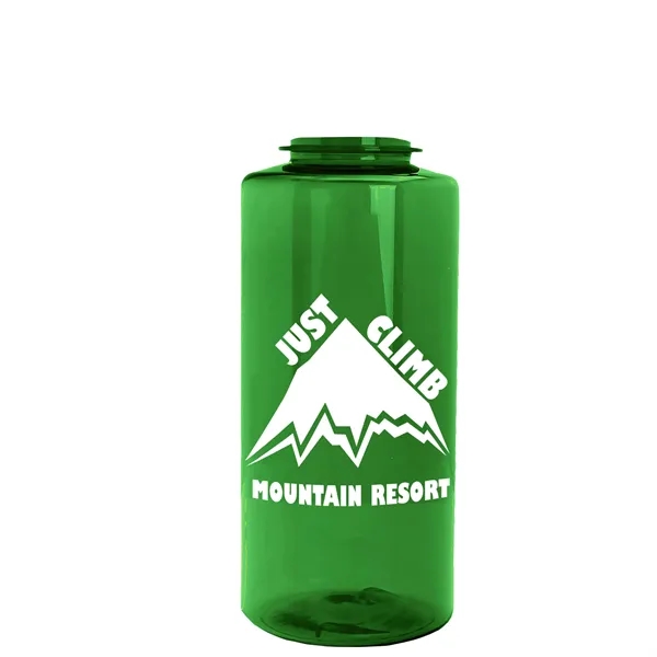Mountaineer 36 oz. Sports Bottle with Drink-Thru Lid. Molded with food-safe,... from ASI 40480 Koozie Group