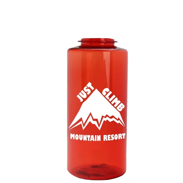 Mountaineer 36 oz. Sports Bottle with Drink-Thru Lid. Molded with food-safe,... from ASI 40480 Koozie Group