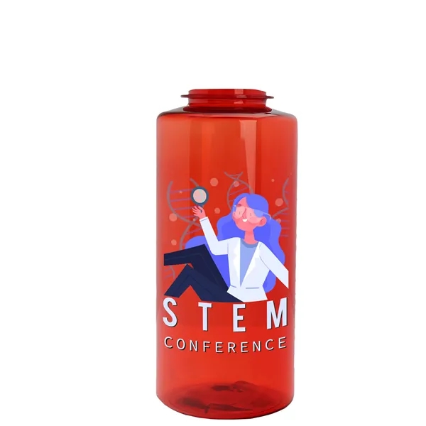 Mountaineer 36 oz. Sports Bottle with Drink-Thru Lid. Molded with food-safe,... from ASI 40480 Koozie Group