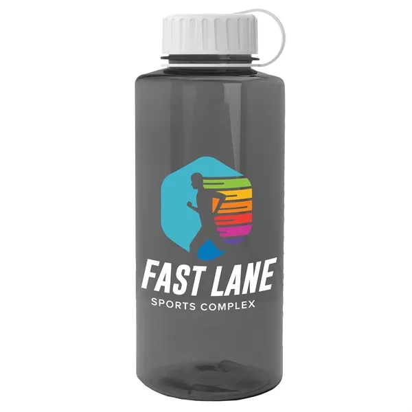 Tritan™ ReNew Reusable 36 oz. Sports bottles with Tethered lid. Made... from ASI 40480 Koozie Group