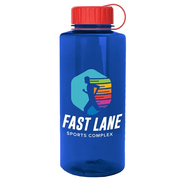Tritan™ ReNew Reusable 36 oz. Sports bottles with Tethered lid. Made... from ASI 40480 Koozie Group