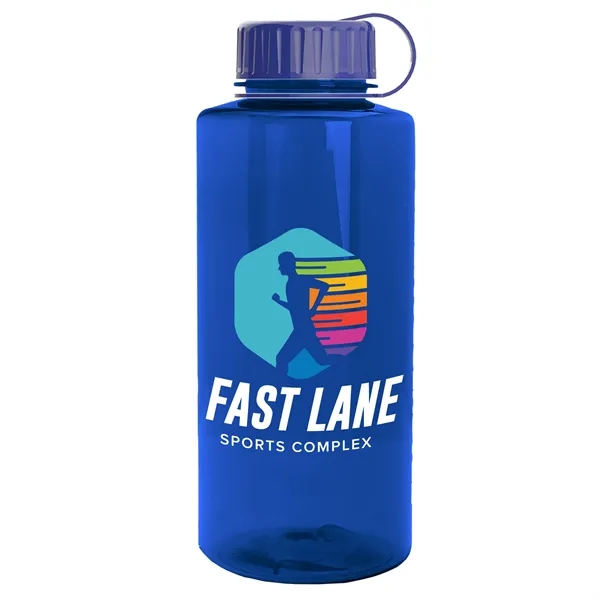 Tritan™ ReNew Reusable 36 oz. Sports bottles with Tethered lid. Made... from ASI 40480 Koozie Group