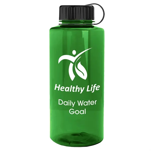 Tritan™ ReNew Reusable 36 oz. Sports bottles with Tethered lid. Made... from ASI 40480 Koozie Group