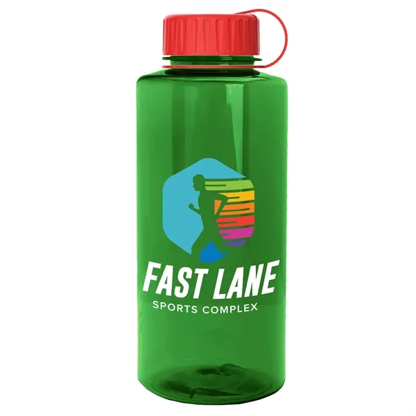 Tritan™ ReNew Reusable 36 oz. Sports bottles with Tethered lid. Made... from ASI 40480 Koozie Group