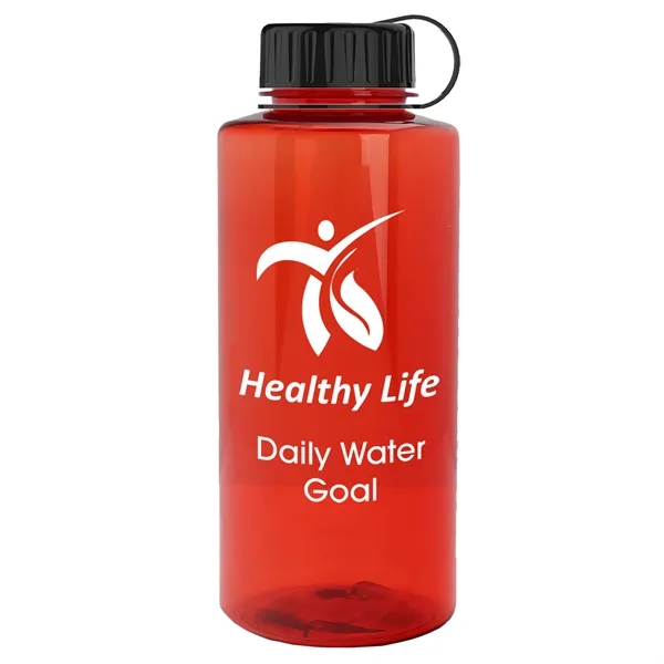 Tritan™ ReNew Reusable 36 oz. Sports bottles with Tethered lid. Made... from ASI 40480 Koozie Group
