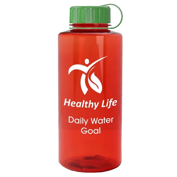 Tritan™ ReNew Reusable 36 oz. Sports bottles with Tethered lid. Made... from ASI 40480 Koozie Group
