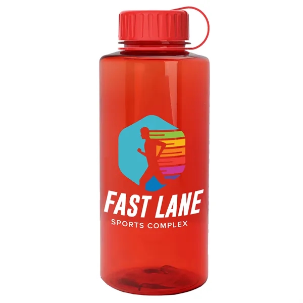 Tritan™ ReNew Reusable 36 oz. Sports bottles with Tethered lid. Made... from ASI 40480 Koozie Group