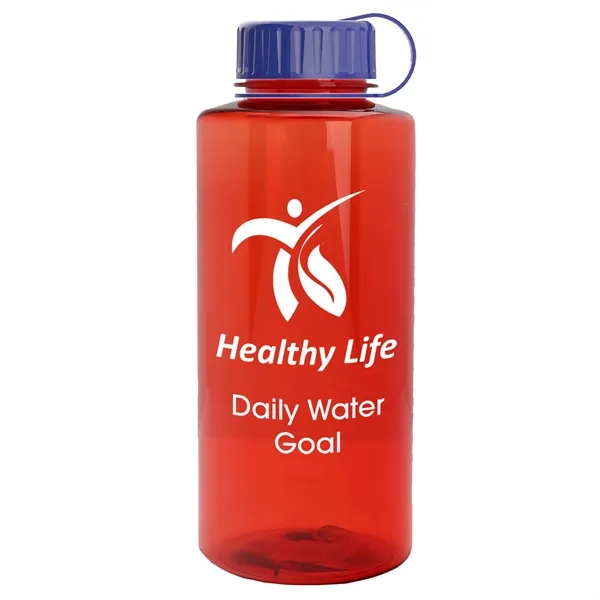 Tritan™ ReNew Reusable 36 oz. Sports bottles with Tethered lid. Made... from ASI 40480 Koozie Group