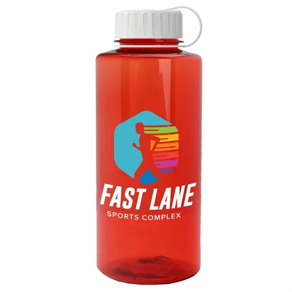 Tritan™ ReNew Reusable 36 oz. Sports bottles with Tethered lid. Made... from ASI 40480 Koozie Group