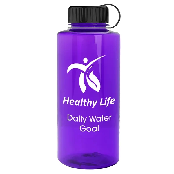 Tritan™ ReNew Reusable 36 oz. Sports bottles with Tethered lid. Made... from ASI 40480 Koozie Group