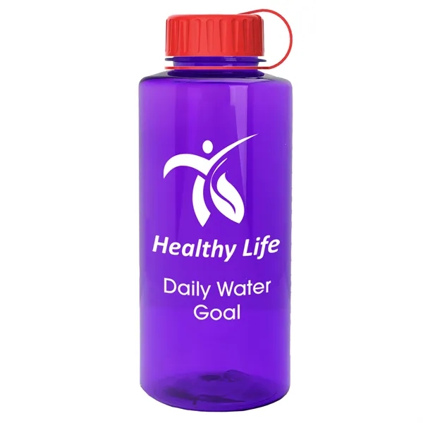 Tritan™ ReNew Reusable 36 oz. Sports bottles with Tethered lid. Made... from ASI 40480 Koozie Group