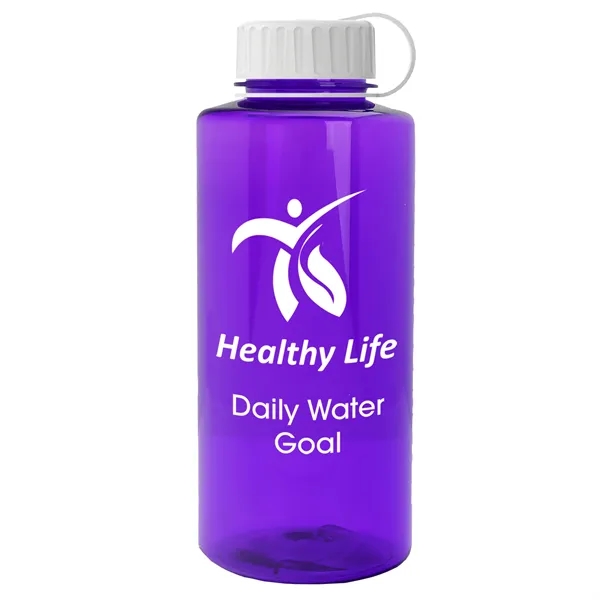 Tritan™ ReNew Reusable 36 oz. Sports bottles with Tethered lid. Made... from ASI 40480 Koozie Group