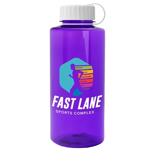 Tritan™ ReNew Reusable 36 oz. Sports bottles with Tethered lid. Made... from ASI 40480 Koozie Group