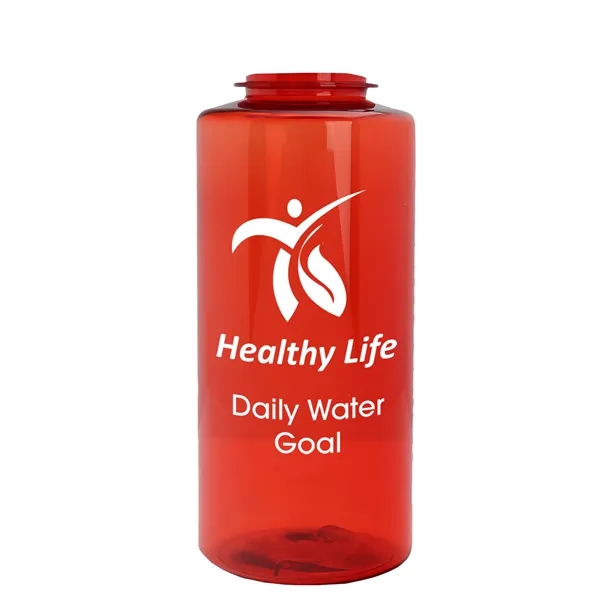 Tritan™ ReNew Reusable 36 oz. Sports bottles with Tethered lid. Made... from ASI 40480 Koozie Group
