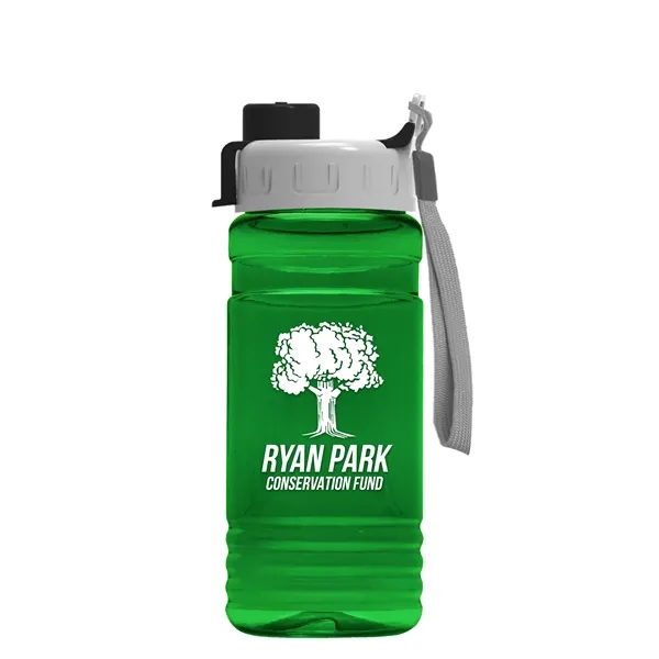 Big Grip 20 oz. Transparent Bottle - Snap Lid... from ASI 40480 Koozie Group