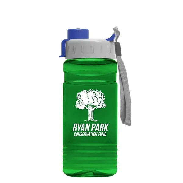 Big Grip 20 oz. Transparent Bottle - Snap Lid... from ASI 40480 Koozie Group