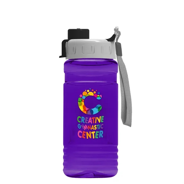 Big Grip 20 oz. Transparent Bottle - Snap Lid... from ASI 40480 Koozie Group