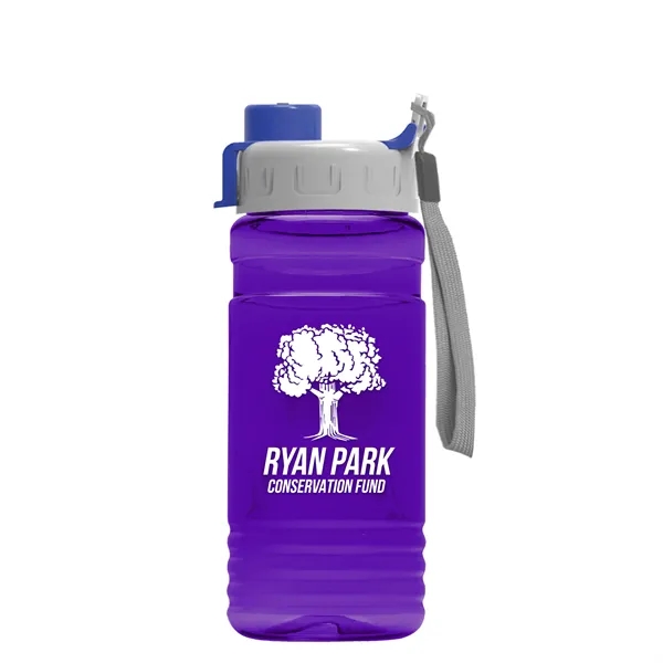 Big Grip 20 oz. Transparent Bottle - Snap Lid... from ASI 40480 Koozie Group