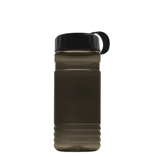 Big Grip 20 oz. Transparent Bottle - Tethered Lid... from ASI 40480 Koozie Group