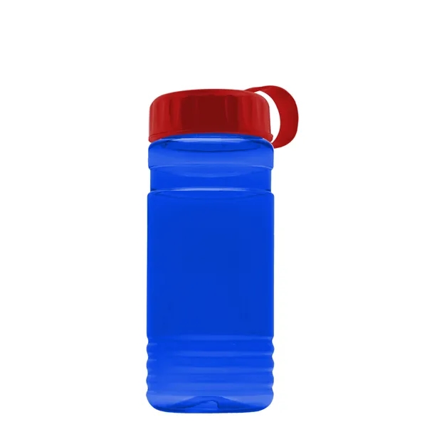Big Grip 20 oz. Transparent Bottle - Tethered Lid... from ASI 40480 Koozie Group