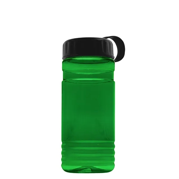 Big Grip 20 oz. Transparent Bottle - Tethered Lid... from ASI 40480 Koozie Group