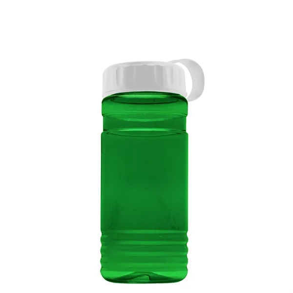 Big Grip 20 oz. Transparent Bottle - Tethered Lid... from ASI 40480 Koozie Group