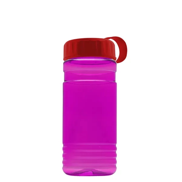 Big Grip 20 oz. Transparent Bottle - Tethered Lid... from ASI 40480 Koozie Group
