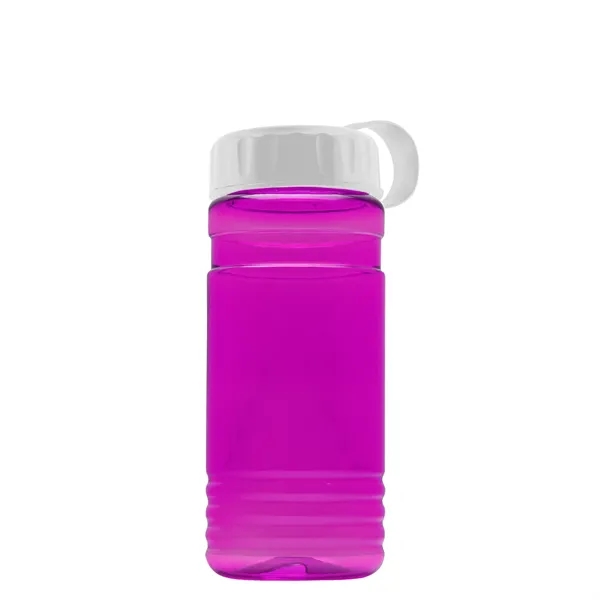 Big Grip 20 oz. Transparent Bottle - Tethered Lid... from ASI 40480 Koozie Group
