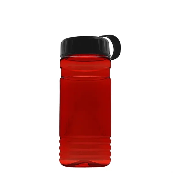 Big Grip 20 oz. Transparent Bottle - Tethered Lid... from ASI 40480 Koozie Group