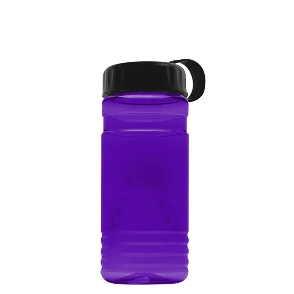 Big Grip 20 oz. Transparent Bottle - Tethered Lid... from ASI 40480 Koozie Group