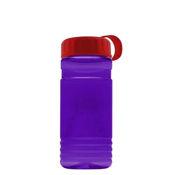 Big Grip 20 oz. Transparent Bottle - Tethered Lid... from ASI 40480 Koozie Group