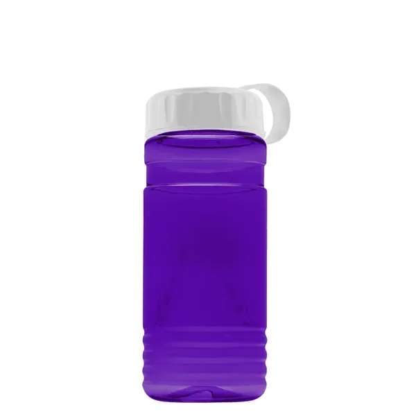 Big Grip 20 oz. Transparent Bottle - Tethered Lid... from ASI 40480 Koozie Group