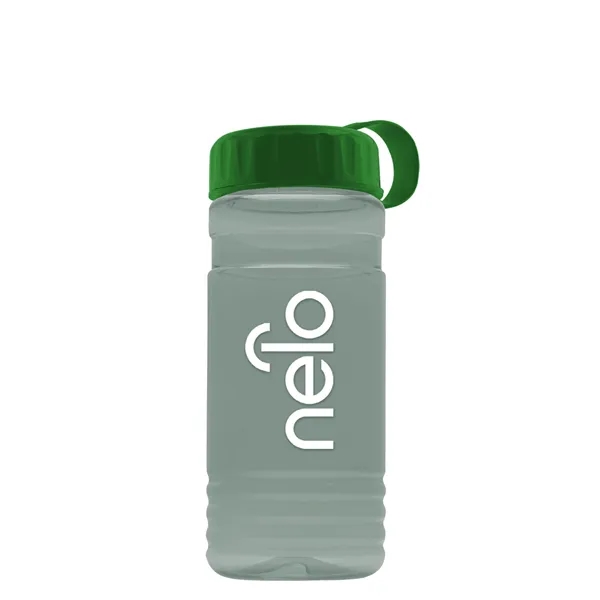 Big Grip 20 oz. Transparent Bottle - Tethered Lid... from ASI 40480 Koozie Group