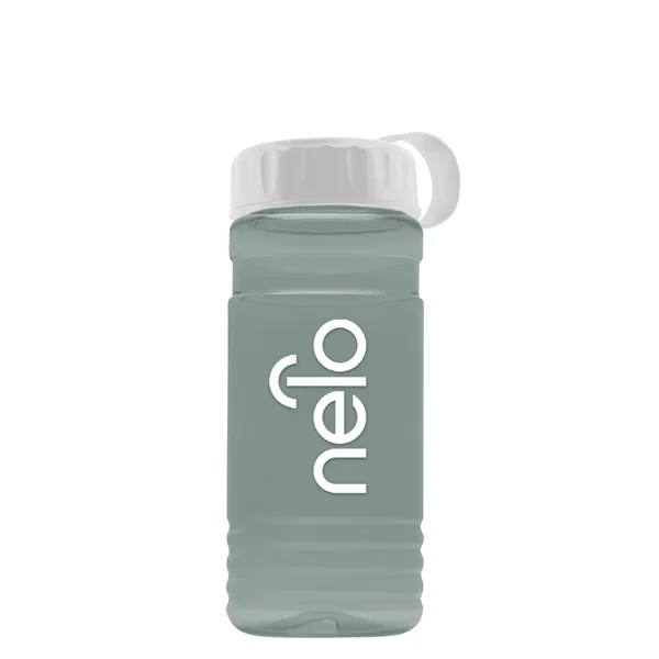 Big Grip 20 oz. Transparent Bottle - Tethered Lid... from ASI 40480 Koozie Group