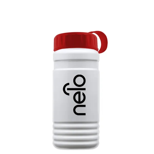 Big Grip 20 oz. Transparent Bottle - Tethered Lid... from ASI 40480 Koozie Group