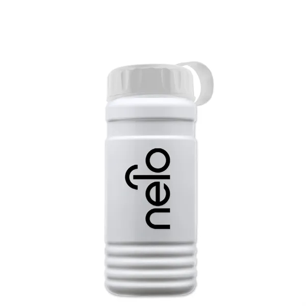 Big Grip 20 oz. Transparent Bottle - Tethered Lid... from ASI 40480 Koozie Group