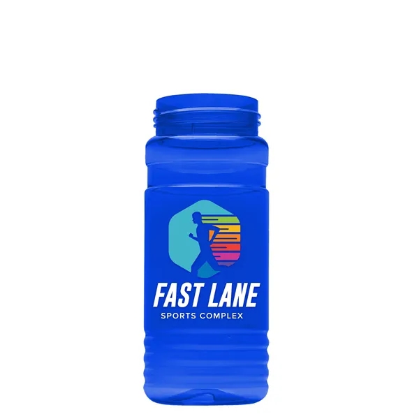 Big Grip 20 oz. Transparent Bottle - Tethered Lid... from ASI 40480 Koozie Group