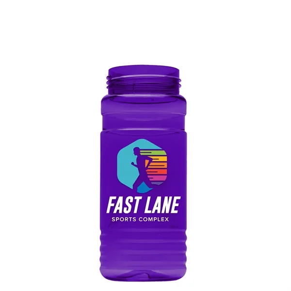 Big Grip 20 oz. Transparent Bottle - Tethered Lid... from ASI 40480 Koozie Group