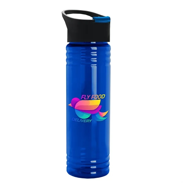 24 oz. Slim Fit UpCycle RPET Bottles with Pop-up Sip Lid.... from ASI 40480 Koozie Group