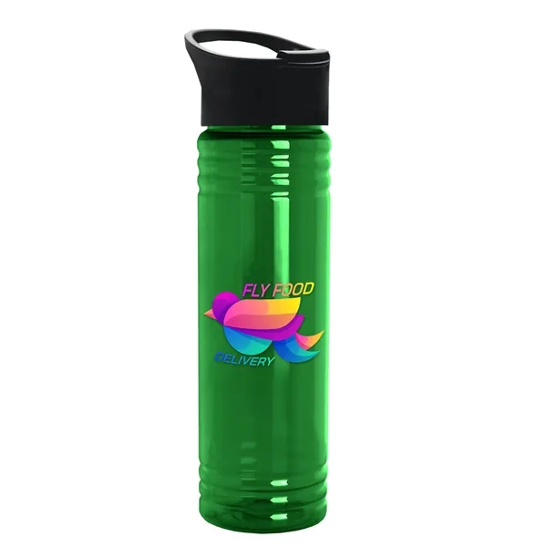 24 oz. Slim Fit UpCycle RPET Bottles with Pop-up Sip Lid.... from ASI 40480 Koozie Group