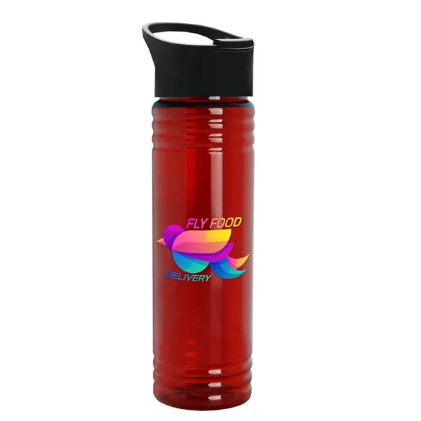 24 oz. Slim Fit UpCycle RPET Bottles with Pop-up Sip Lid.... from ASI 40480 Koozie Group