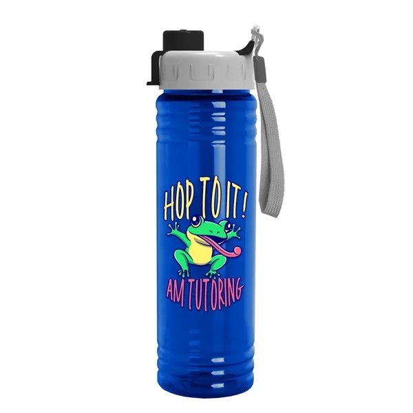 24 oz. Slim Fit UpCycle RPET Bottles with Quick Snap Lid... from ASI 40480 Koozie Group