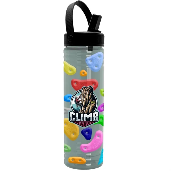 Garyline® Slim Fit RPET Bottle with Flip-Straw, Swivel-Ha...... from ASI 40480 Koozie Group