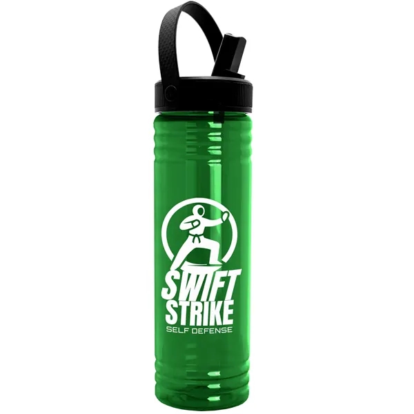 Garyline® Slim Fit RPET Bottle with Flip-Straw, Swivel-Ha...... from ASI 40480 Koozie Group