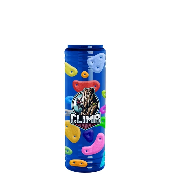 Garyline® Slim Fit RPET Bottle with Flip-Straw, Swivel-Ha...... from ASI 40480 Koozie Group