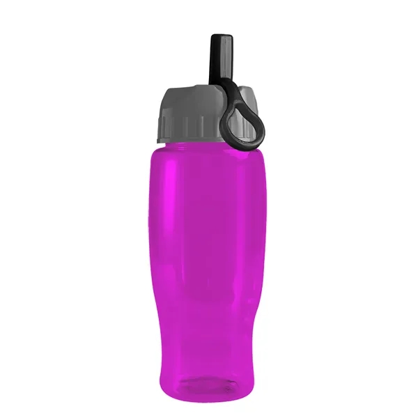 Garyline® Poly+ Recycled Bottle with Ring-Straw Lid - 27 oz.... from ASI 40480 Koozie Group