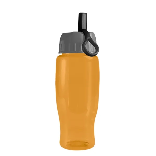 Garyline® Poly+ Recycled Bottle with Ring-Straw Lid - 27 oz.... from ASI 40480 Koozie Group